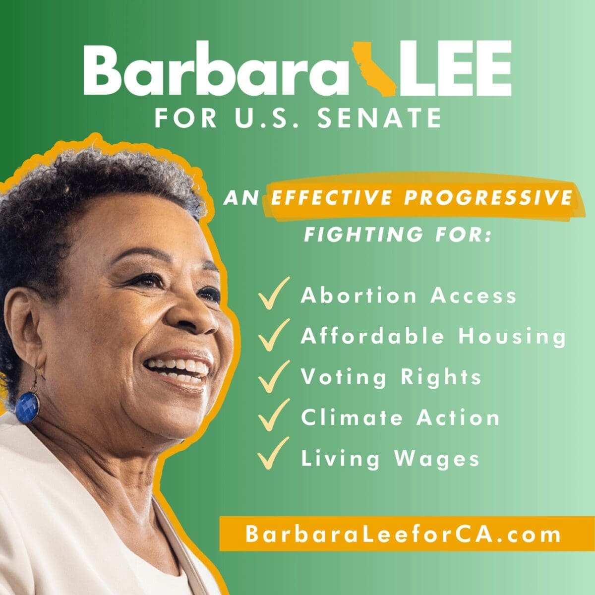 Barbara Lee for U.S. Senate